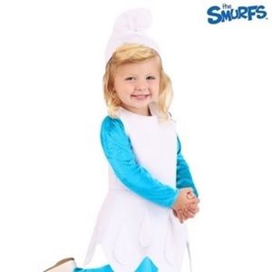 Toddler Smurfette Costume